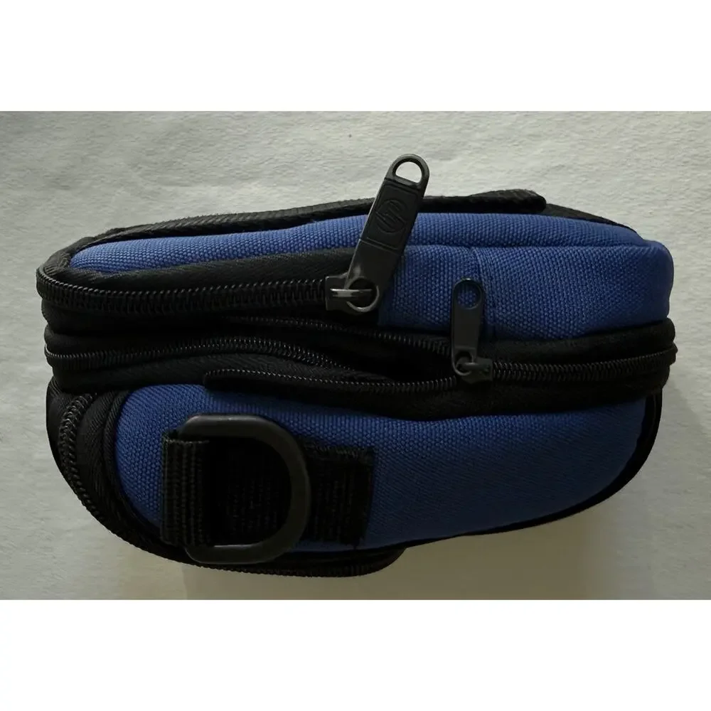 HP Hewlett Packard Camera Case Soft Blue 35mm (missing Strap)